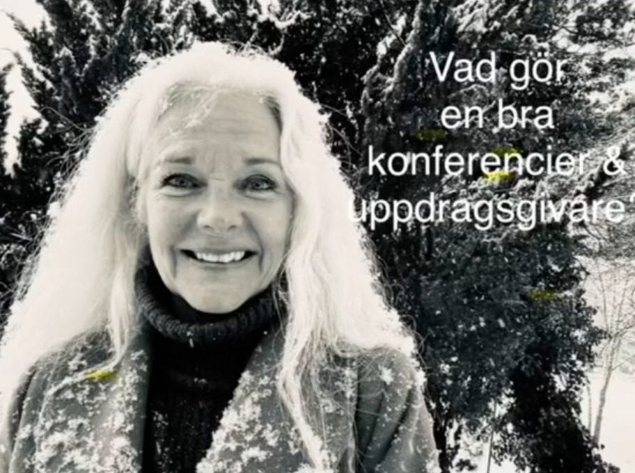 Konferenicer & Moderator Ingrid Ohlsson
